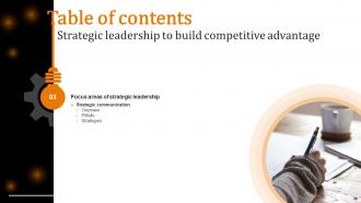 Strategic Leadership To Build Competitive Advantage Powerpoint Presentation Slides Strategy CD V Image Good