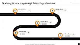 Strategic Leadership To Build Competitive Advantage Powerpoint Presentation Slides Strategy CD V Attractive Good