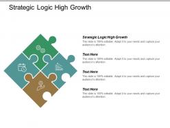 Strategic logic high growth ppt powerpoint presentation layouts influencers cpb