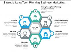 Strategic long term planning business marketing salesforce management cpb
