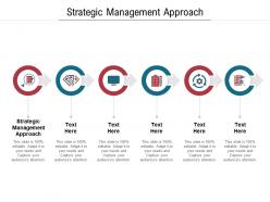 Strategic management approach ppt powerpoint presentation ideas graphics example cpb
