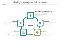 Strategic management components ppt powerpoint presentation layouts introduction cpb