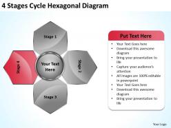 Strategic management consulting hexagonal diagram powerpoint templates ppt backgrounds for slides 0523