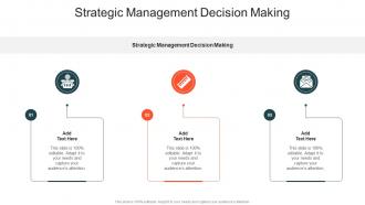Strategic Management Decision Making In Powerpoint And Google Slides Cpb