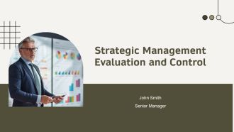 Strategic Management Evaluation And Control PPT Graphics AT