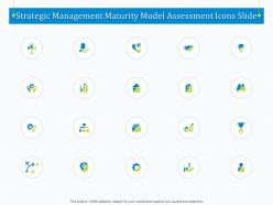 Strategic management maturity model assessment icons slide ppt powerpoint show