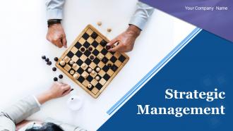 Strategic management powerpoint presentation slides