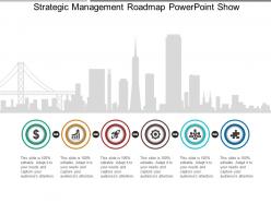 Strategic management roadmap powerpoint show