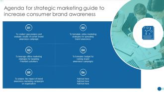 Strategic Marketing Guide Agenda For Strategic Marketing Guide To Increase Consumer