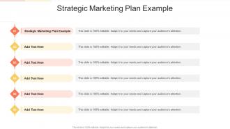 Strategic Marketing Plan Example In Powerpoint And Google Slides Cpb