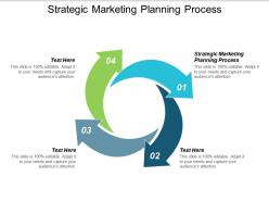 Strategic marketing planning process ppt powerpoint presentation slides clipart images cpb