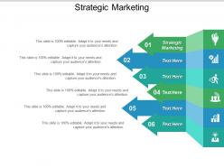 Strategic marketing ppt powerpoint presentation icon show cpb