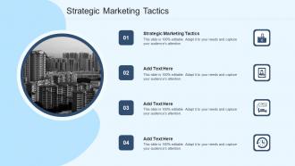 Strategic Marketing Tactics In Powerpoint And Google Slides Cpb