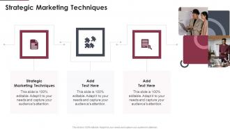 Strategic Marketing Techniques In Powerpoint And Google Slides Cpb