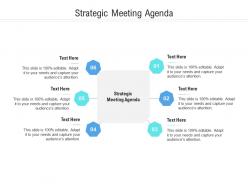 Strategic meeting agenda ppt powerpoint presentation gallery tips cpb
