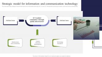 Strategic Model For Information And Communication ICT Strategic Framework Strategy SS V