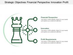 Strategic objectives financial perspective innovation profit