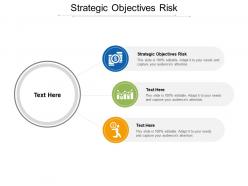 Strategic objectives risk ppt powerpoint presentation show clipart cpb