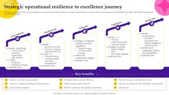 Strategic Operational Resilience To Excellence Journey