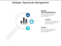 Strategic opportunity management ppt powerpoint presentation inspiration layouts cpb