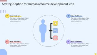 Strategic Option For Human Resource Development Icon