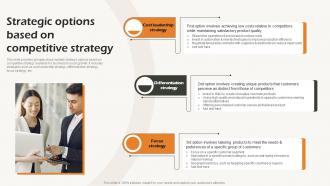 Strategic Options Based On Competitive Strategy Business Strategic Analysis Strategy SS V