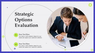 Strategic Options Evaluation Ppt Powerpoint Presentation File Files