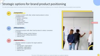 Strategic Options For Brand Product Positioning