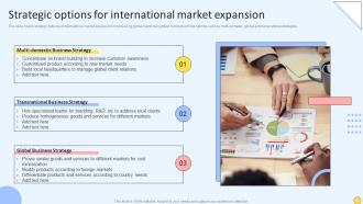 Strategic Options For International Market Expansion