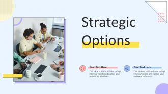 Strategic Options Ppt Powerpoint Presentation Gallery Grid