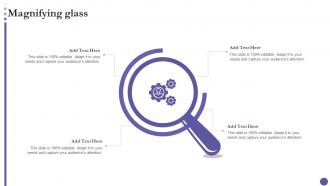 Strategic Organization Management Playbook Magnifying Glass