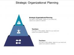 Strategic organizational planning ppt powerpoint presentation model clipart cpb