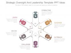 Strategic oversight and leadership template ppt ideas