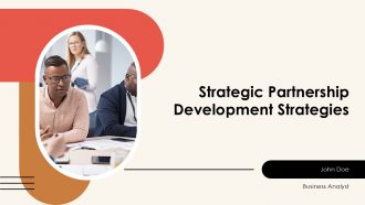 Strategic Partnership Development Strategies PPT PowerPoint AT