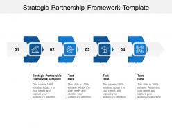 Strategic partnership framework template ppt powerpoint presentation infographics graphics cpb