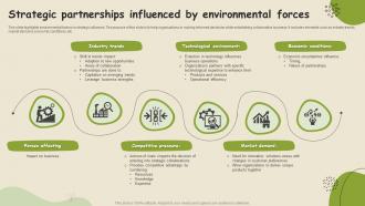 Strategic Partnerships Influenced By Environmental Forces