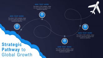 Strategic Pathway To Global Growth Infographic Powerpoint Template