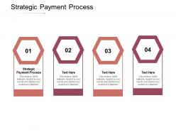 Strategic payment process ppt powerpoint presentation styles slide download cpb