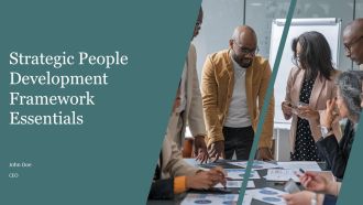 Strategic People Development Framework Essentials PPT Sample AT