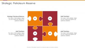 Strategic Petroleum Reserve In Powerpoint And Google Slides Cpp