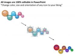 7086030 style circular zig-zag 6 piece powerpoint presentation diagram infographic slide