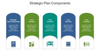 Strategic plan components ppt powerpoint presentation infographic template clipart cpb
