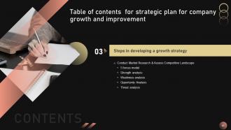 Strategic Plan For Company Growth And Improvement Strategy CD V Appealing Researched