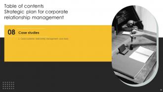 Strategic Plan For Corporate Relationship Management Complete Deck Analytical Engaging