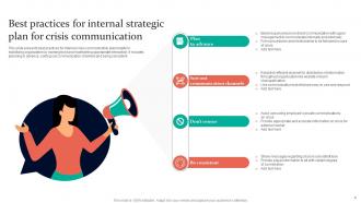 Strategic Plan For Crisis Communication Powerpoint Ppt Template Bundles Impressive Template