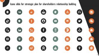 Strategic Plan for Shareholders Relationship Building complete deck Designed Visual