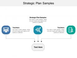 Strategic plan samples ppt powerpoint presentation file demonstration cpb