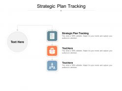 Strategic plan tracking ppt powerpoint presentation outline graphics cpb