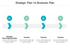 Strategic plan vs business plan ppt powerpoint presentation pictures outfit cpb