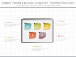 69907175 style variety 2 post-it 5 piece powerpoint presentation diagram infographic slide